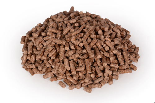 Industrial wood pellets 